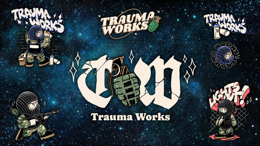 Blem Sticker Pack - Trauma Works Cartoons